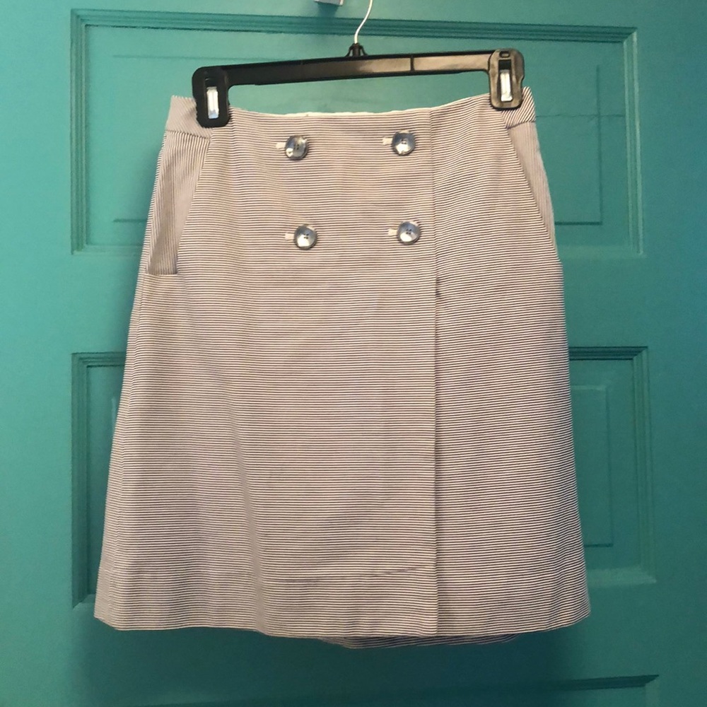 A-line Limited seersucker skirt size 0
